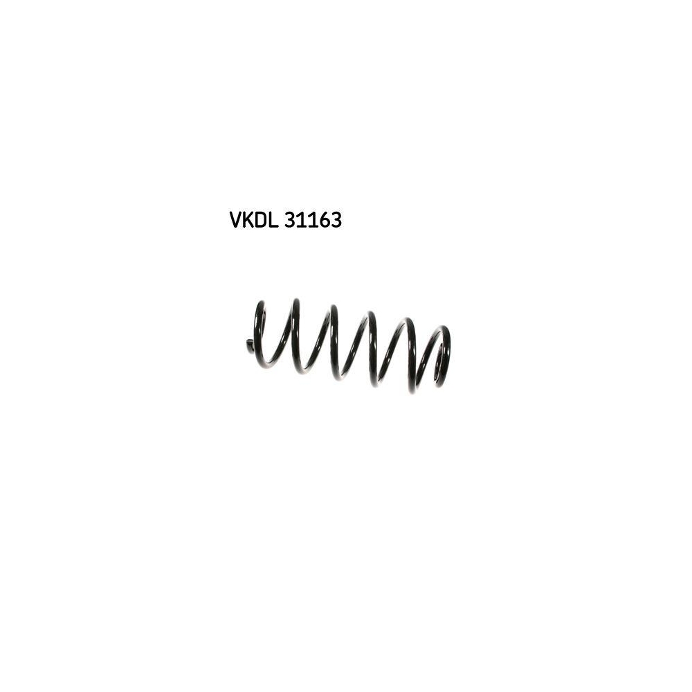 Fahrwerksfeder SKF VKDL 31163 für AUDI, Vorderachse