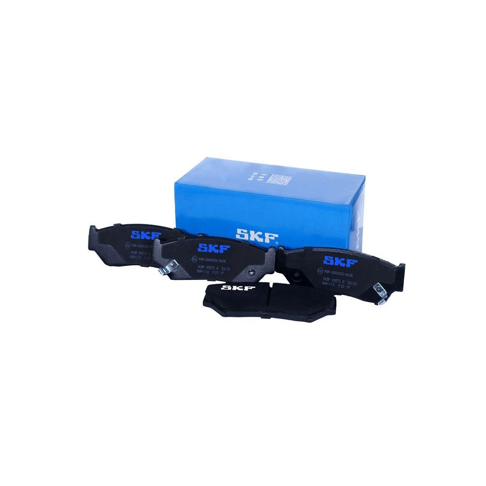 Bremsbelagsatz, Scheibenbremse SKF VKBP 80572 A f&uuml;r SUZUKI GEO, Vorderachse