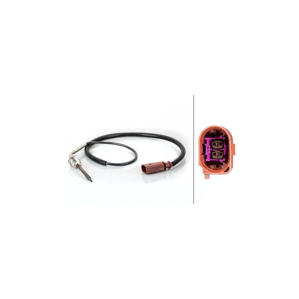 HELLA Sensor, Abgastemperatur 6PT 014 494-821 f&uuml;r AUDI VW, vor Ru&szlig;partikelfilter