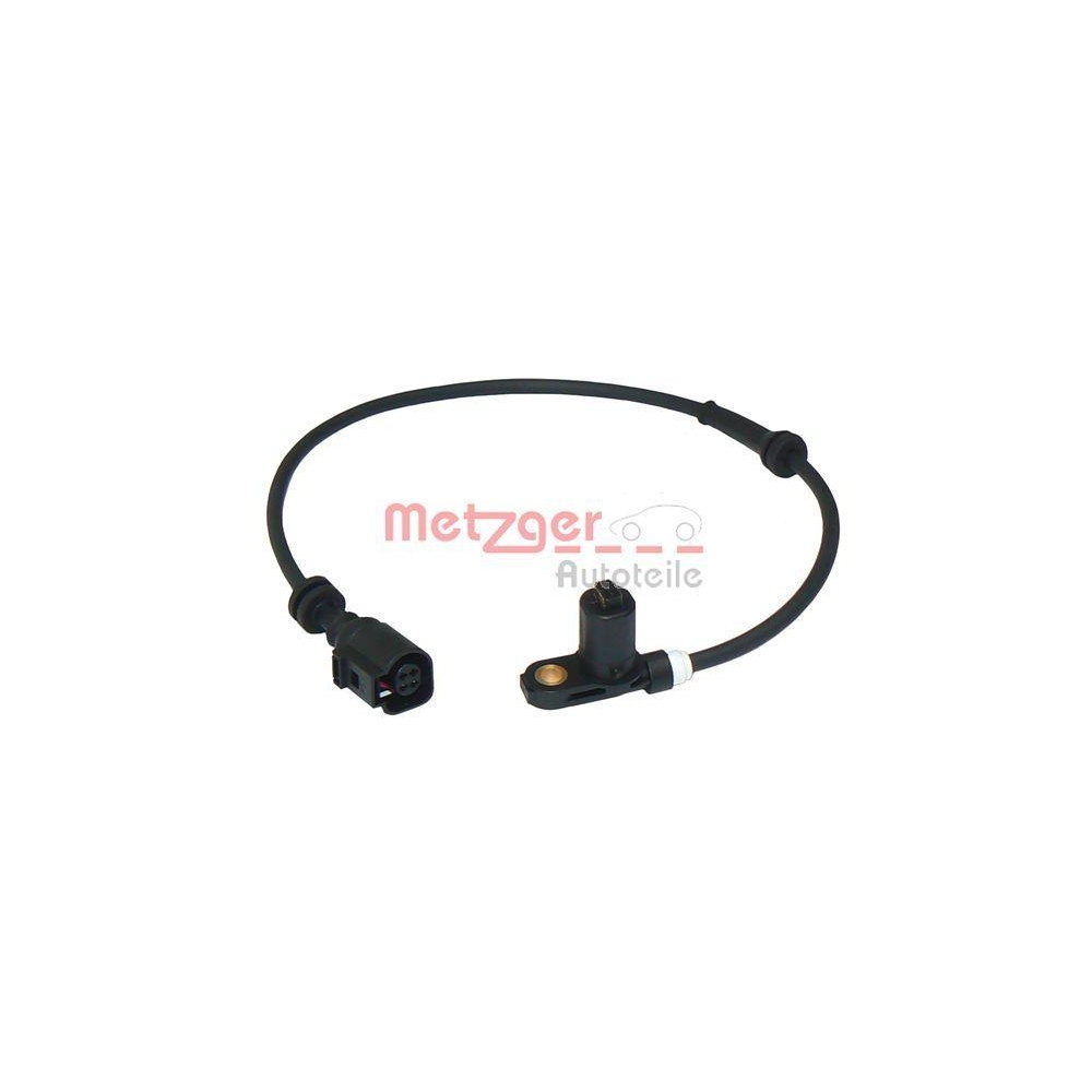 Sensor, Raddrehzahl METZGER 0900253 f&uuml;r FORD VAG, Vorderachse