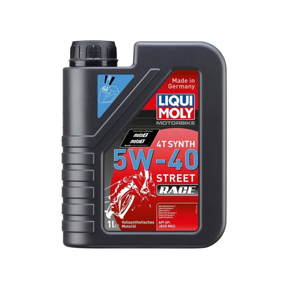 Motoröl LIQUI MOLY 2592 Motorbike 4T Synth 5W-40 Street Race für