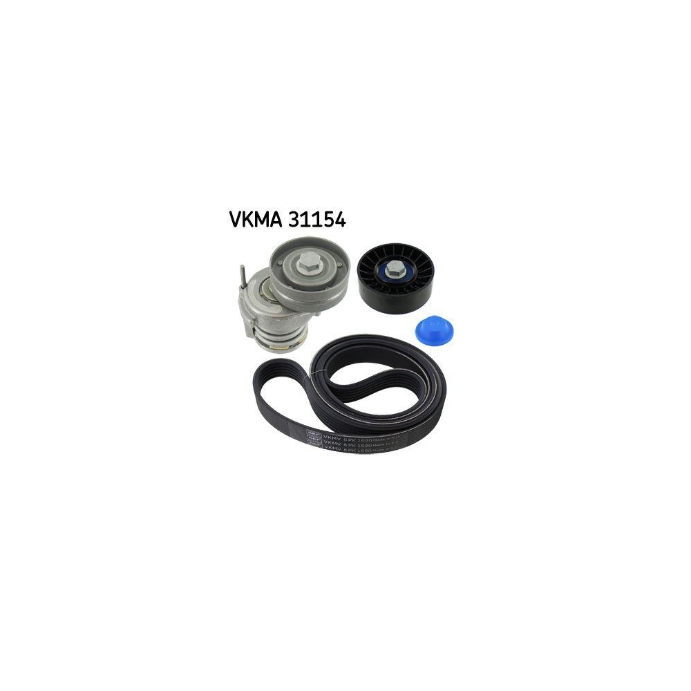 Keilrippenriemensatz SKF VKMA 31154 f&uuml;r AUDI FORD LANCIA RENAULT SEAT SKODA VW