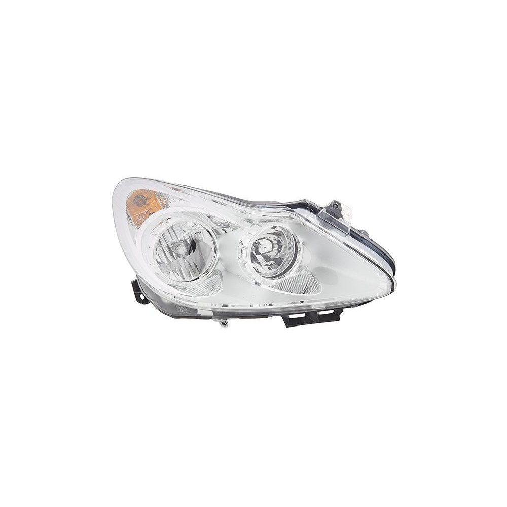 HELLA Hauptscheinwerfer 1EG 354 534-021 für OPEL GENERAL MOTORS, rechts