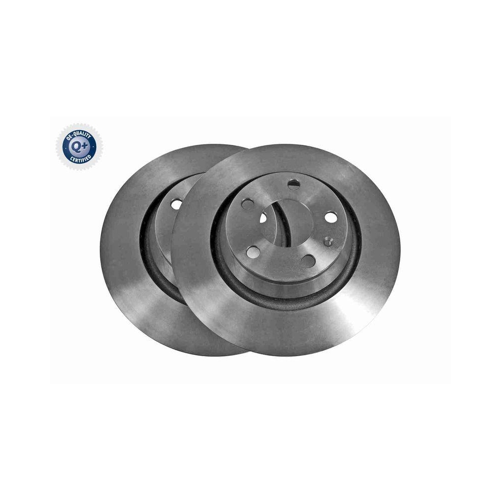 VAICO V10-80100 2 St&uuml;ck Bremsscheiben Q+, Erstausr&uuml;sterqualit&auml;t f&uuml;r AUDI SEAT SKODA VW