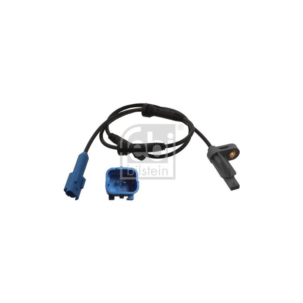 FEBI BILSTEIN Sensor, Raddrehzahl 45557 f&uuml;r PEUGEOT, Hinterachse links