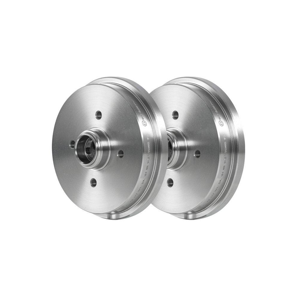 Bremstrommel ATE 24.0218-0007.1 f&uuml;r SEAT VAG, Hinterachse