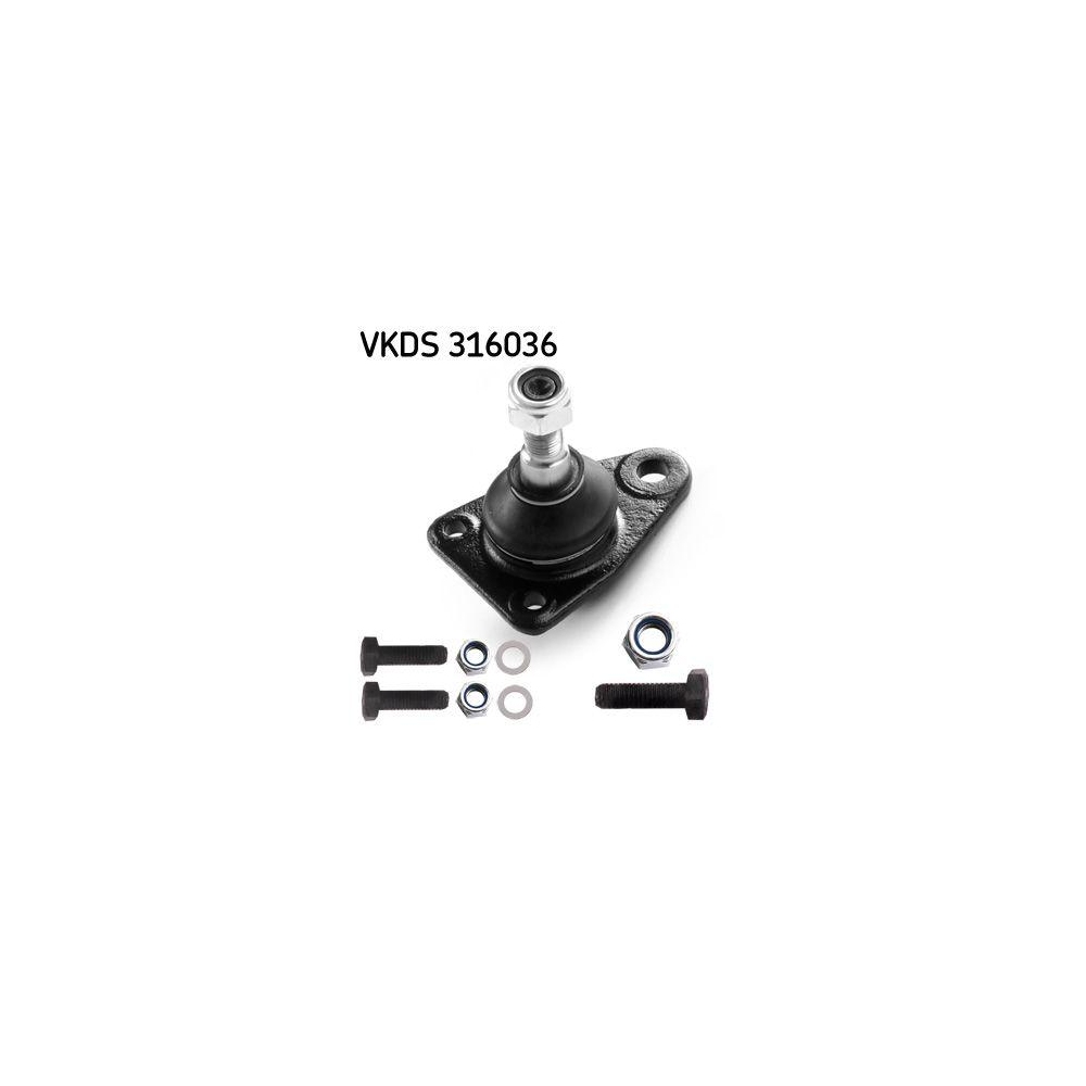Trag-/F&uuml;hrungsgelenk SKF VKDS 316036 f&uuml;r RENAULT, Vorderachse beidseitig, oben