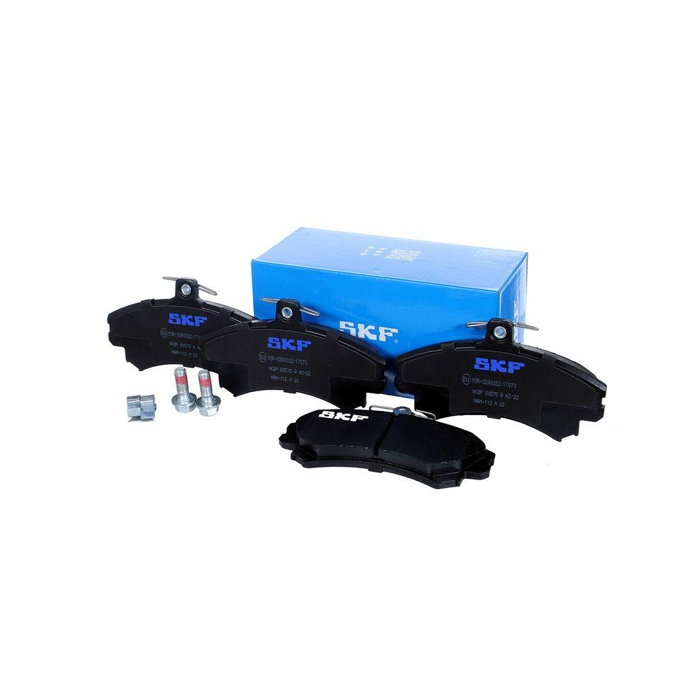 Bremsbelagsatz, Scheibenbremse SKF VKBP 80575 A f&uuml;r MITSUBISHI VOLVO PROTON
