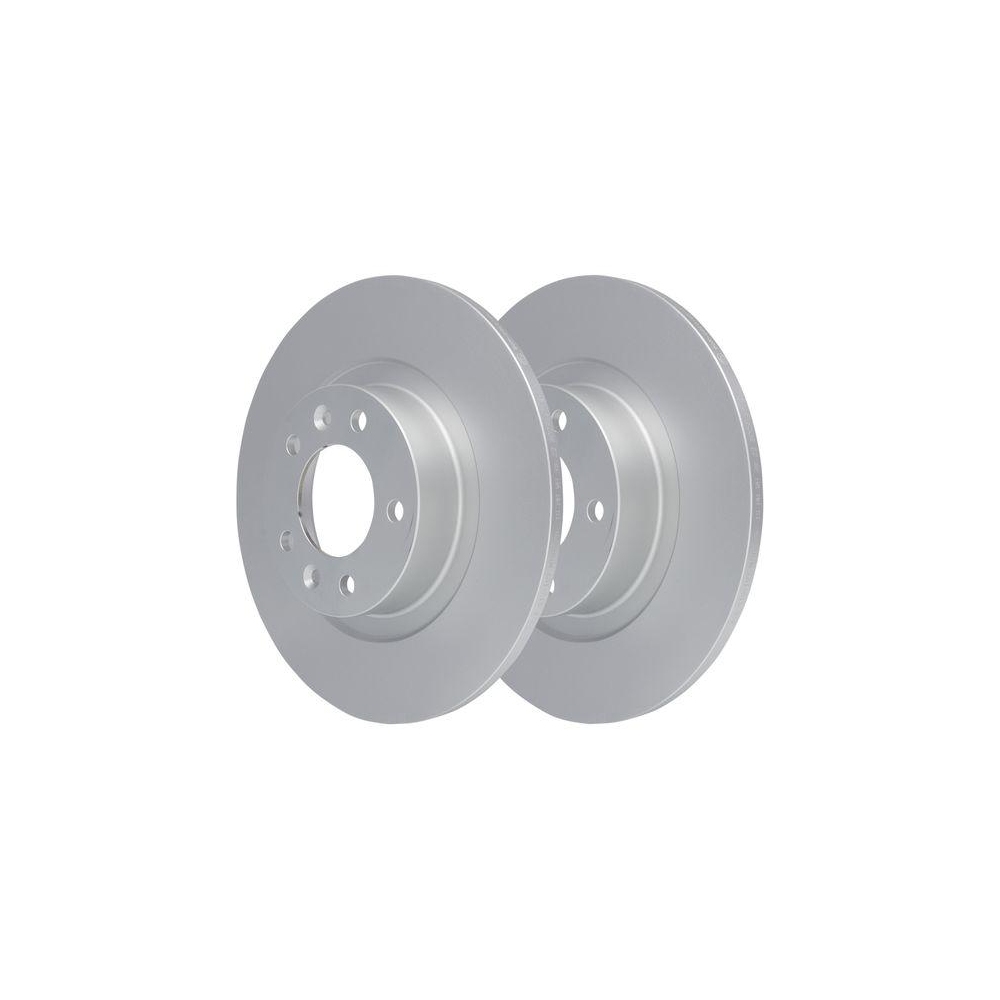 Bremsscheibe ATE 24.0112-0197.1 f&uuml;r PEUGEOT, Hinterachse