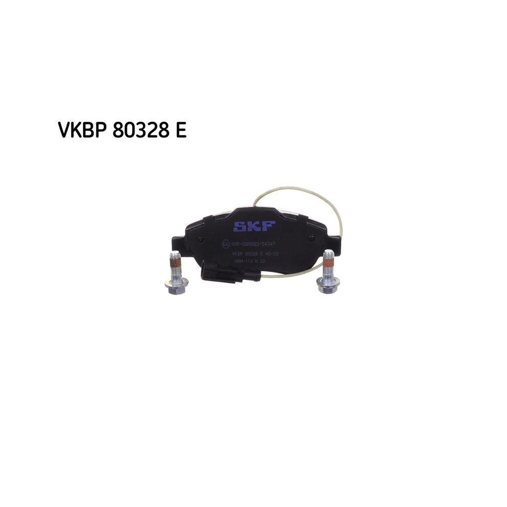 Bremsbelagsatz, Scheibenbremse SKF VKBP 80328 E f&uuml;r FIAT FORD, Vorderachse
