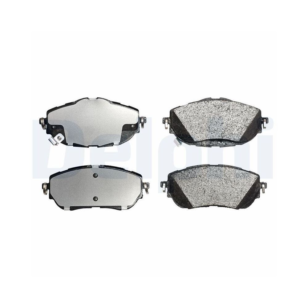 DELPHI LP2691 Bremsbelagsatz, Scheibenbremse f&uuml;r TOYOTA, Vorderachse