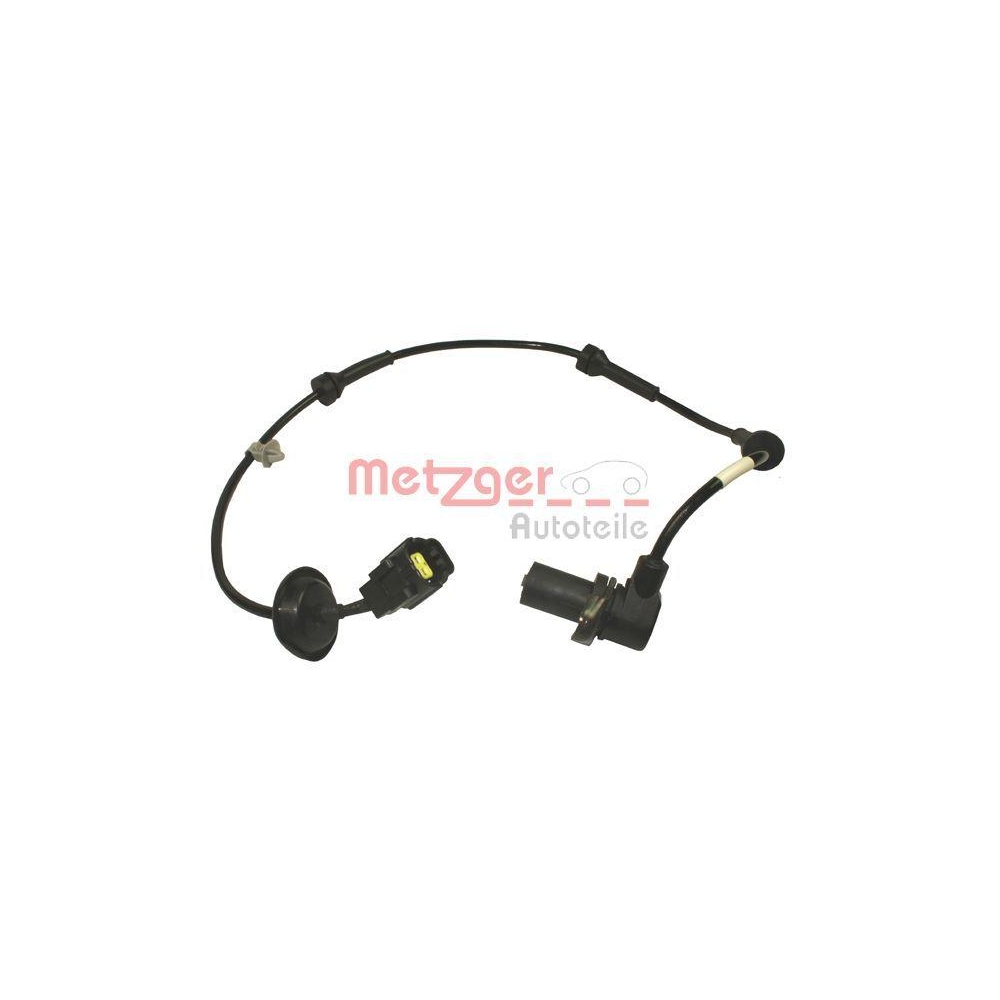 Sensor, Raddrehzahl METZGER 0900698 f&uuml;r CHEVROLET DAEWOO, Vorderachse links