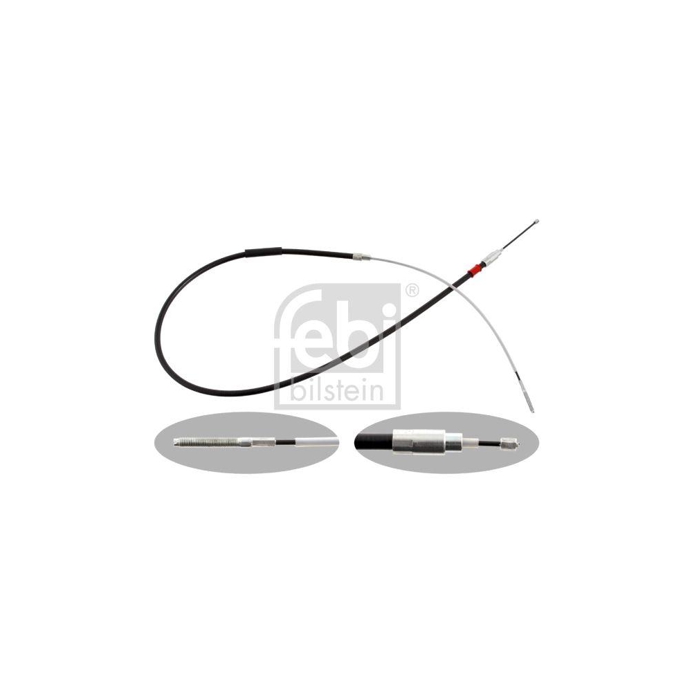 FEBI BILSTEIN Seilzug, Feststellbremse 28736 f&uuml;r BMW, hinten rechts