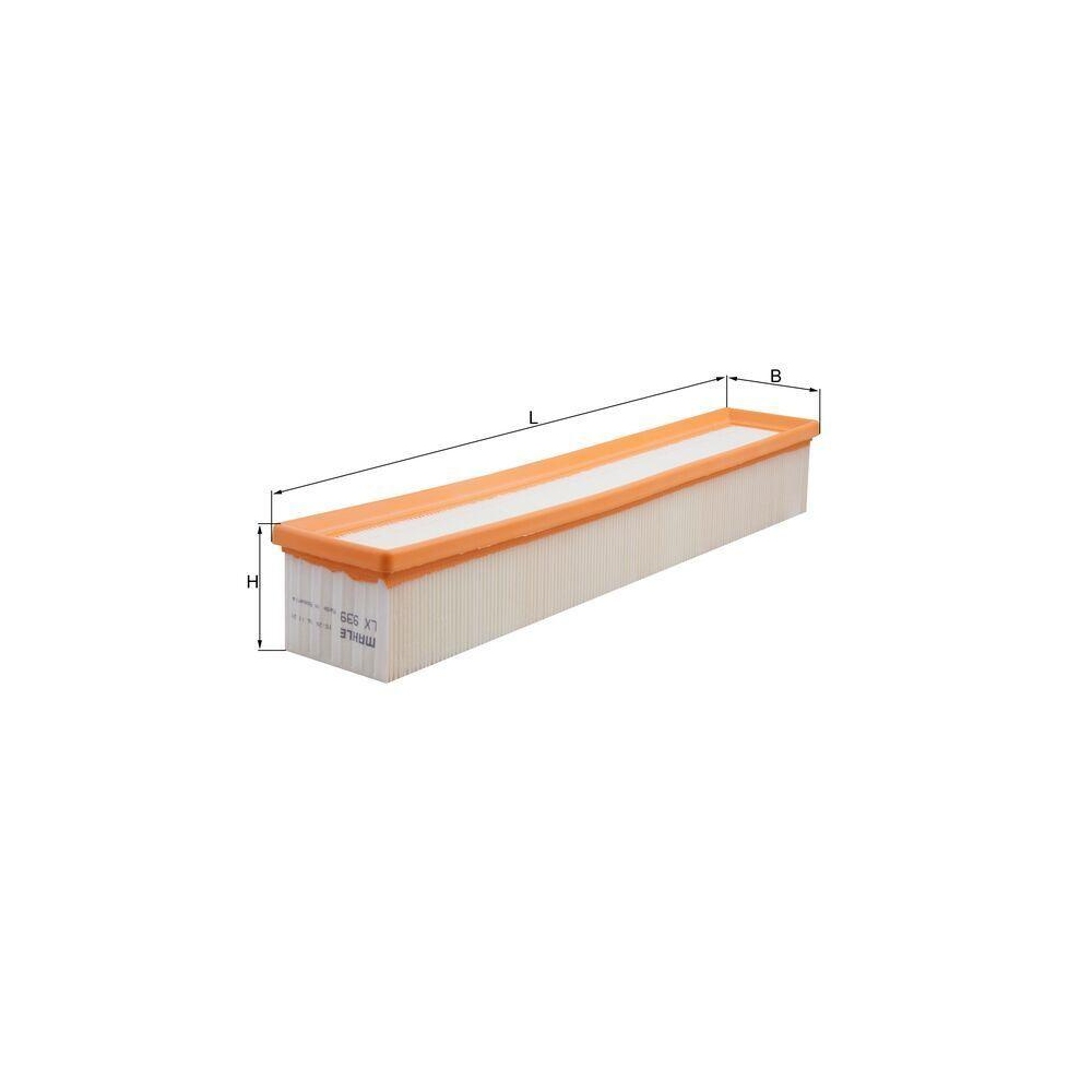 Luftfilter KNECHT LX 939 f&uuml;r MERCEDES-BENZ