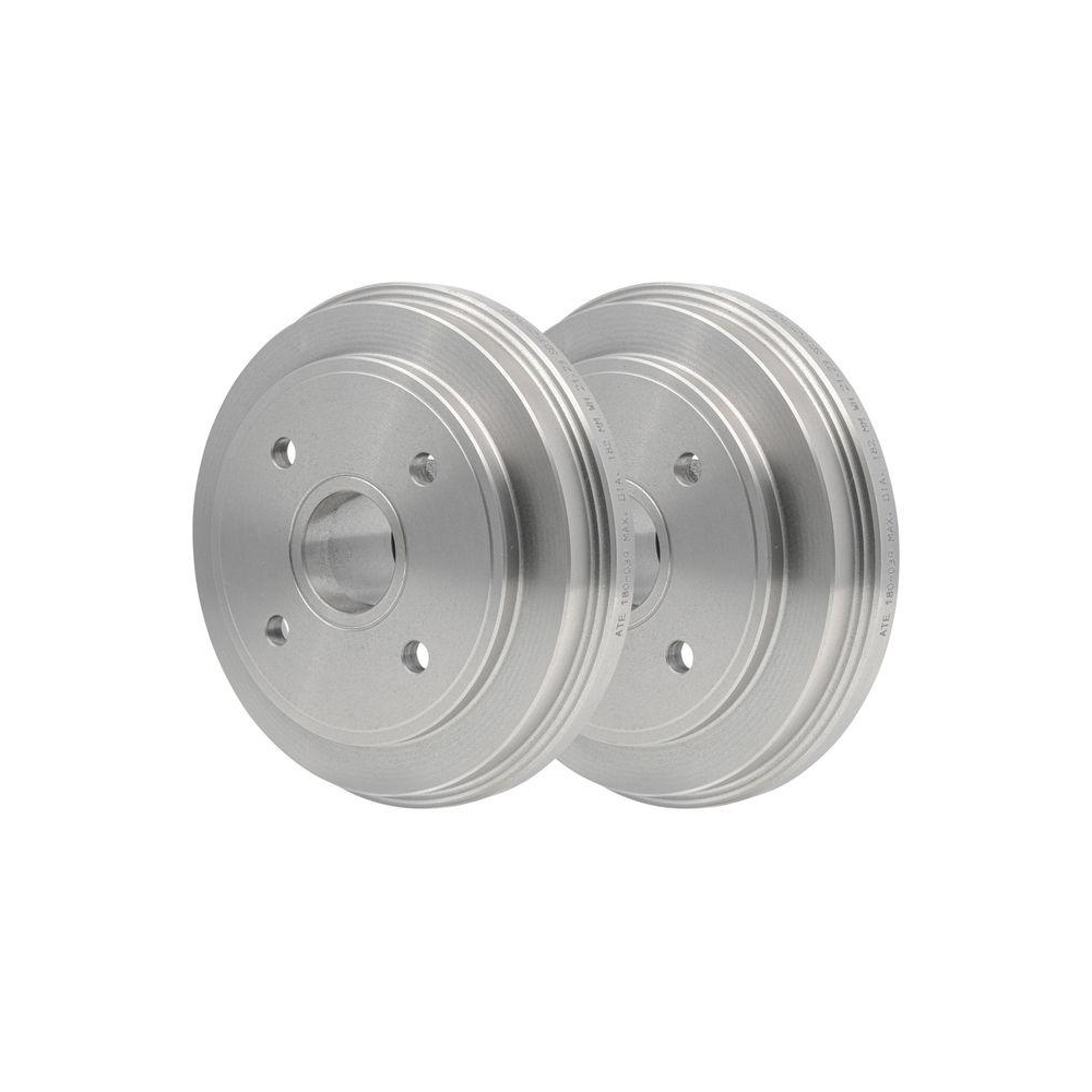 Bremstrommel ATE 24.0218-0039.1 f&uuml;r NISSAN OPEL SUZUKI VAUXHALL, Hinterachse