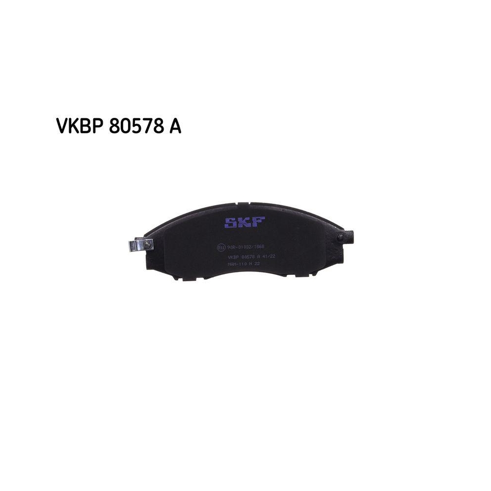 Bremsbelagsatz, Scheibenbremse SKF VKBP 80578 A f&uuml;r NISSAN, Vorderachse