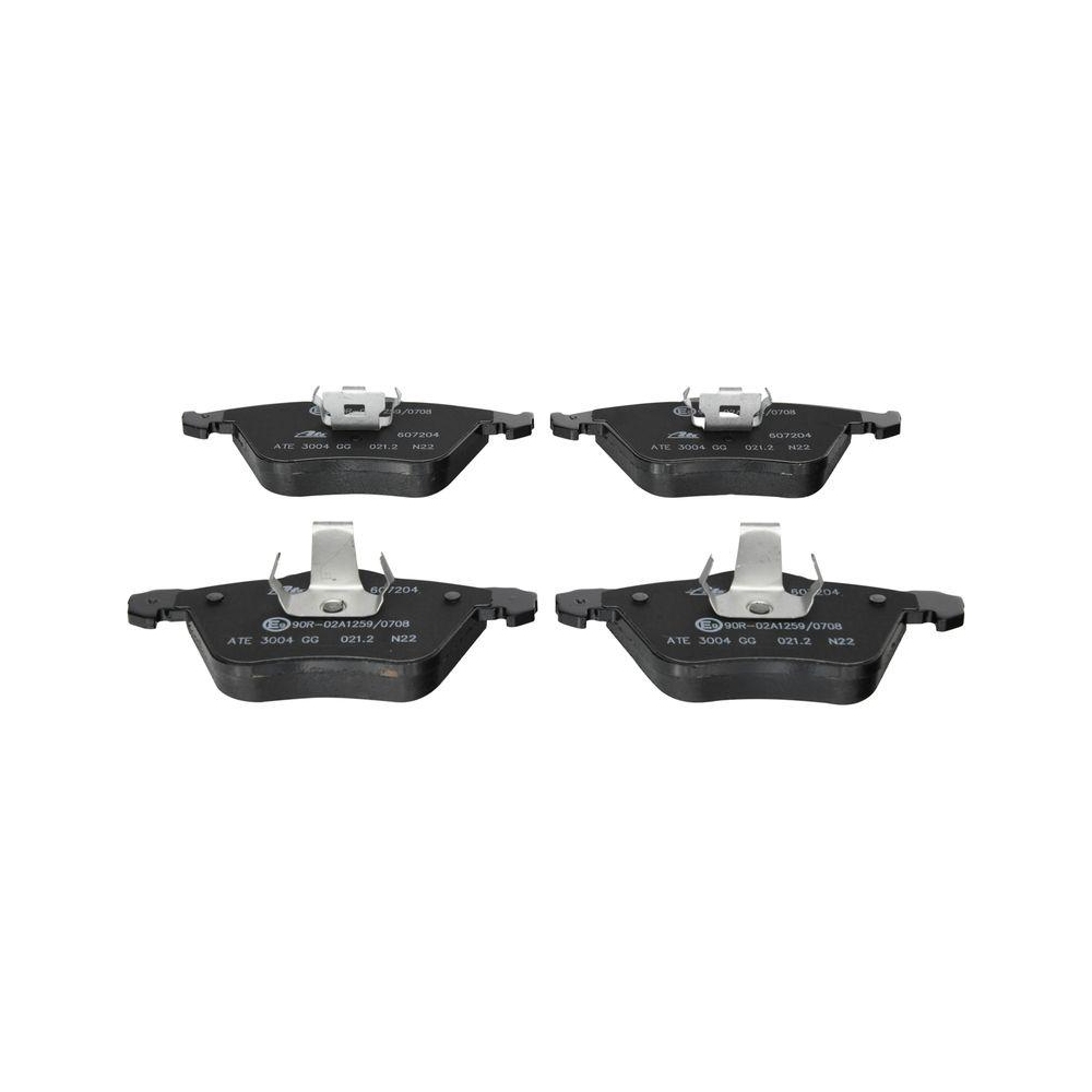 Bremsbelagsatz, Scheibenbremse ATE 13.0460-7204.2 f&uuml;r FORD MAZDA OPEL SAAB VOLVO