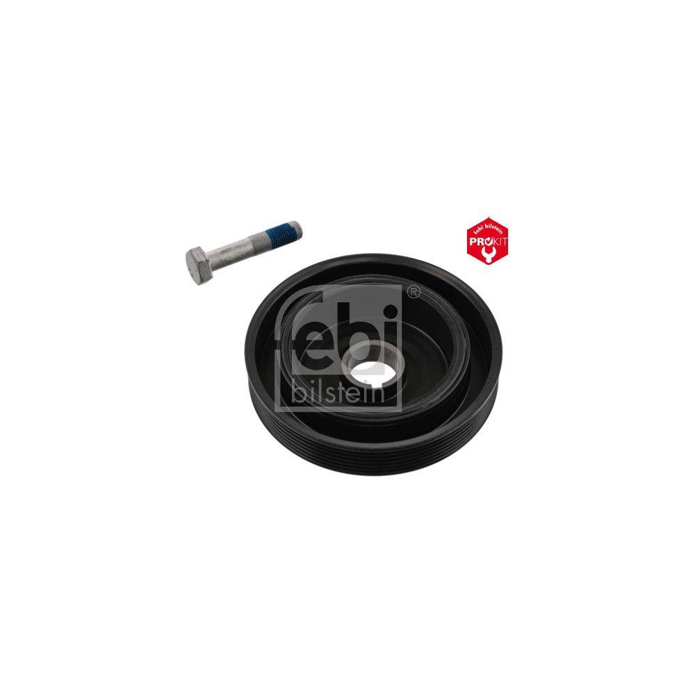 FEBI BILSTEIN Riemenscheibe, Kurbelwelle 33808 ProKit f&uuml;r CITRO&Euml;N FIAT LANCIA