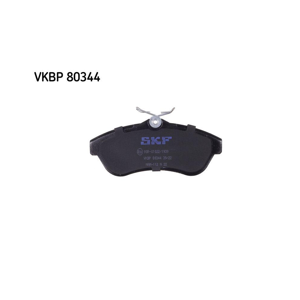 Bremsbelagsatz, Scheibenbremse SKF VKBP 80344 f&uuml;r CITRO&Euml;N, Vorderachse