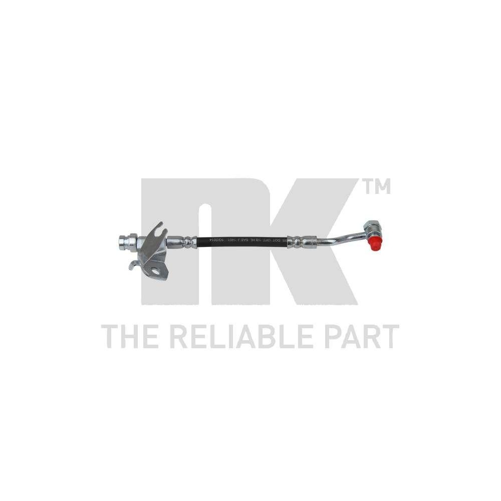 Bremsschlauch NK 853487 für HYUNDAI, Hinterachse links, außen
