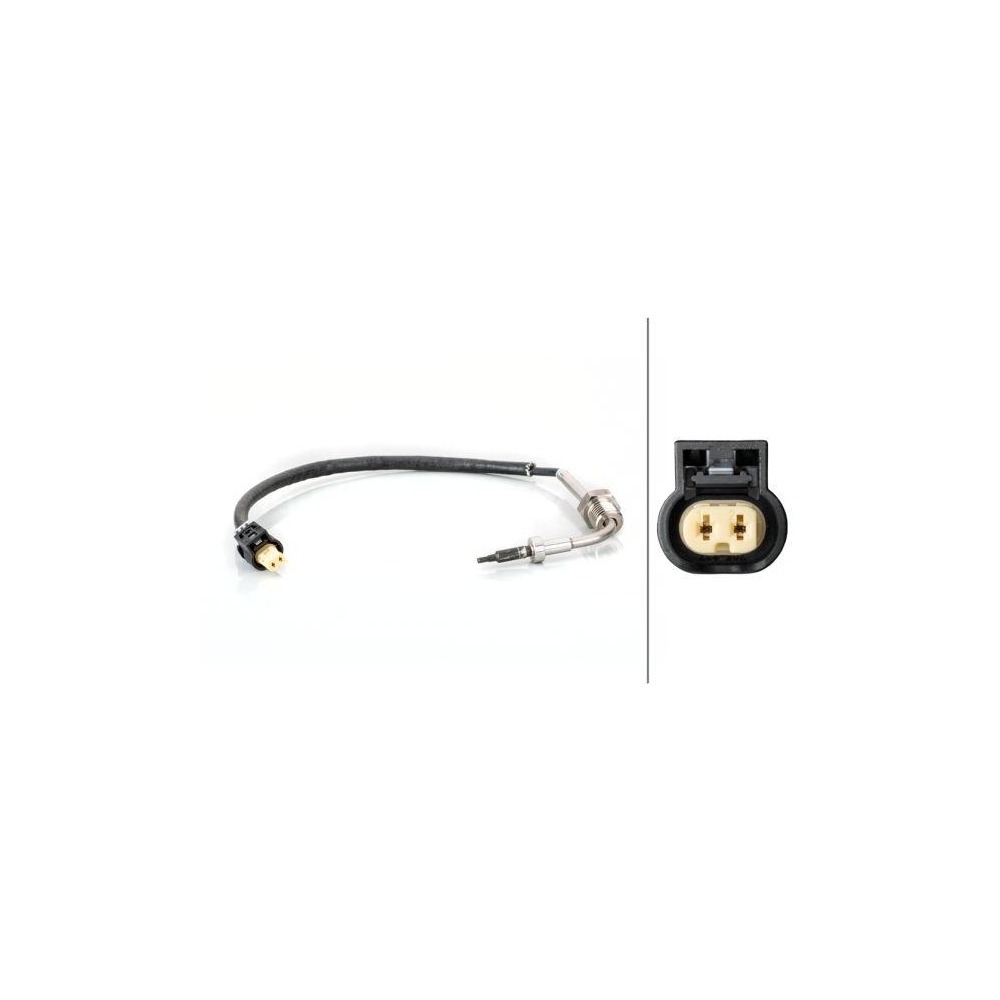 HELLA Sensor, Abgastemperatur 6PT 014 495-021 f&uuml;r MERCEDES-BENZ HITACHI SMART