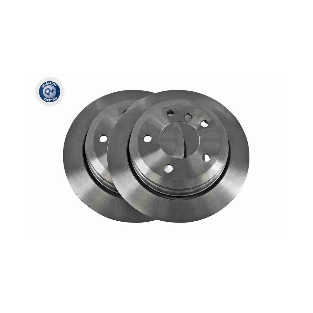 VAICO V20-80065 2 St&uuml;ck Bremsscheiben Q+, Erstausr&uuml;sterqualit&auml;t f&uuml;r BMW, Hinterachse