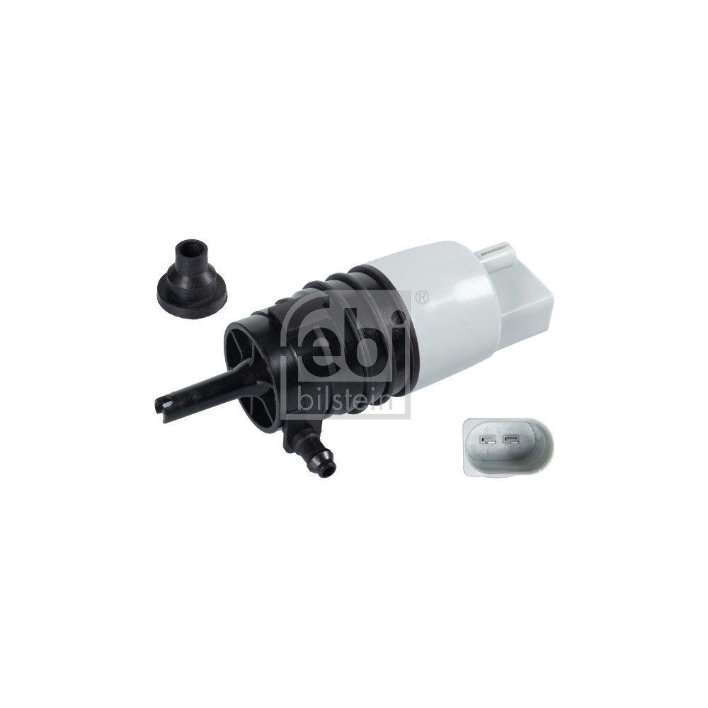 Waschwasserpumpe, Scheibenreinigung FEBI BILSTEIN 107383 für MERCEDES-BENZ