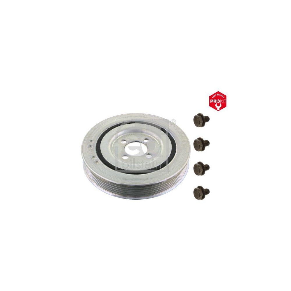 Riemenscheibe, Kurbelwelle FEBI BILSTEIN 33813 ProKit f&uuml;r ALFA ROMEO CITRO&Euml;N