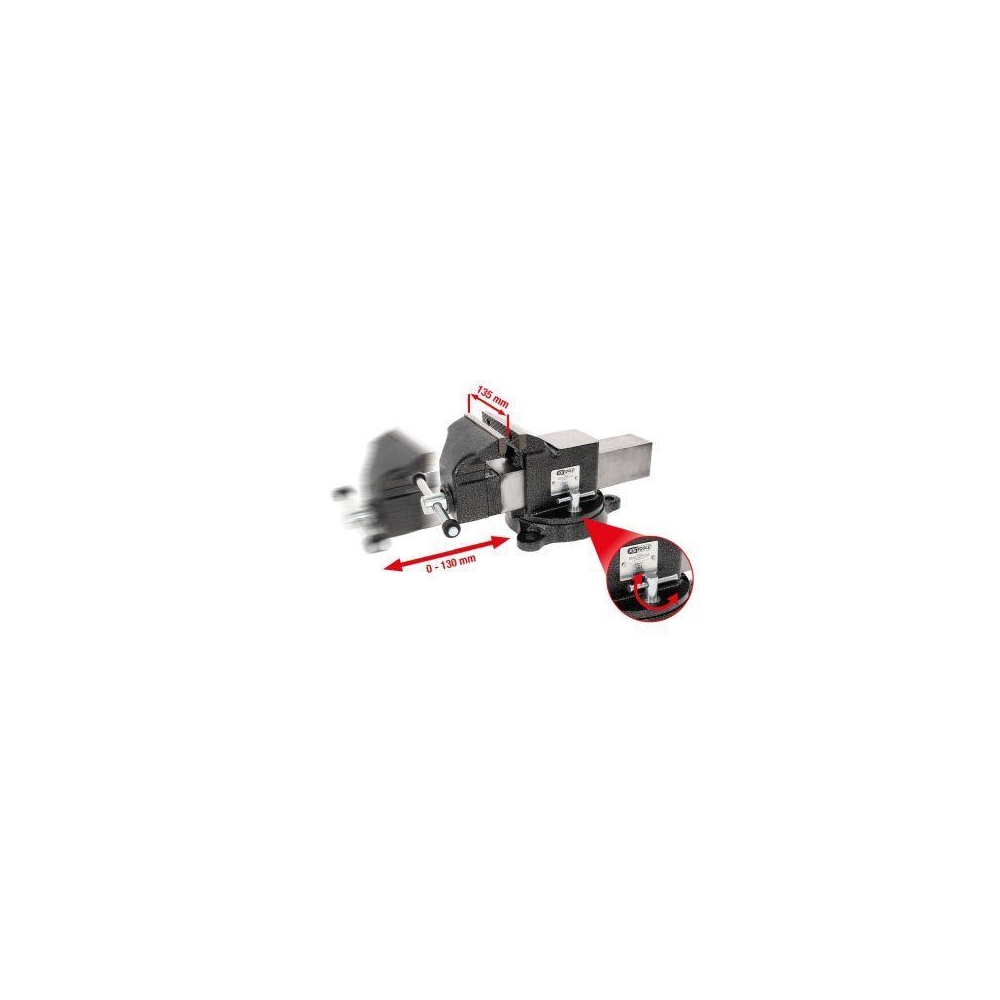 Schraubstock KS TOOLS 914.0005 für