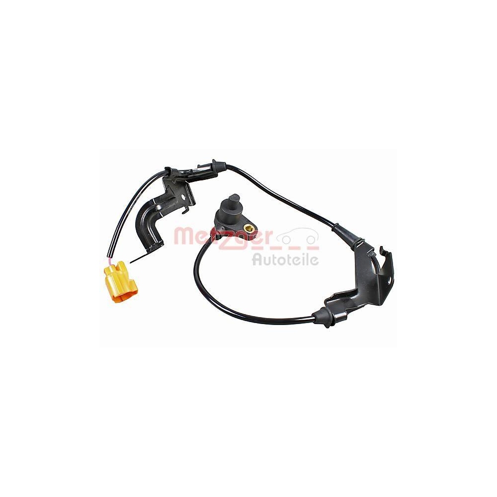 Sensor, Raddrehzahl METZGER 09001357 f&uuml;r HONDA, Hinterachse links