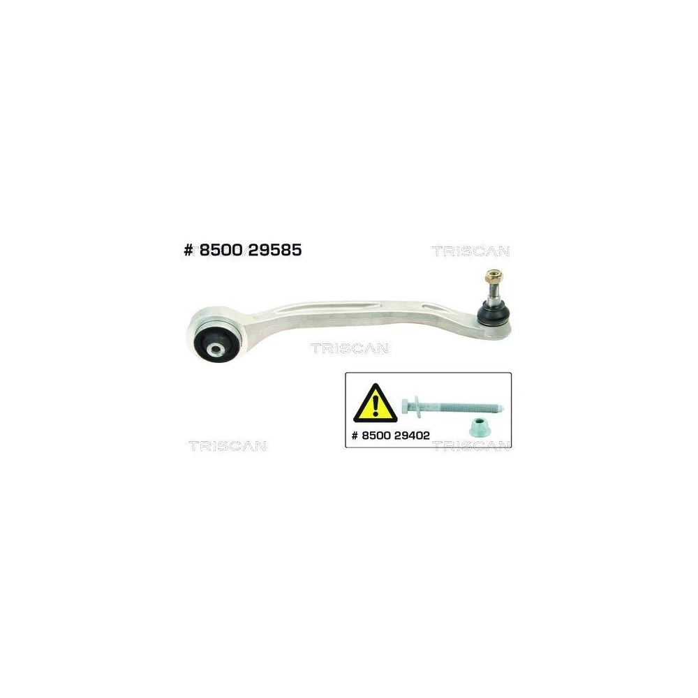 Lenker, Radaufh&auml;ngung TRISCAN 8500 29585 f&uuml;r AUDI, Vorderachse rechts, au&szlig;en