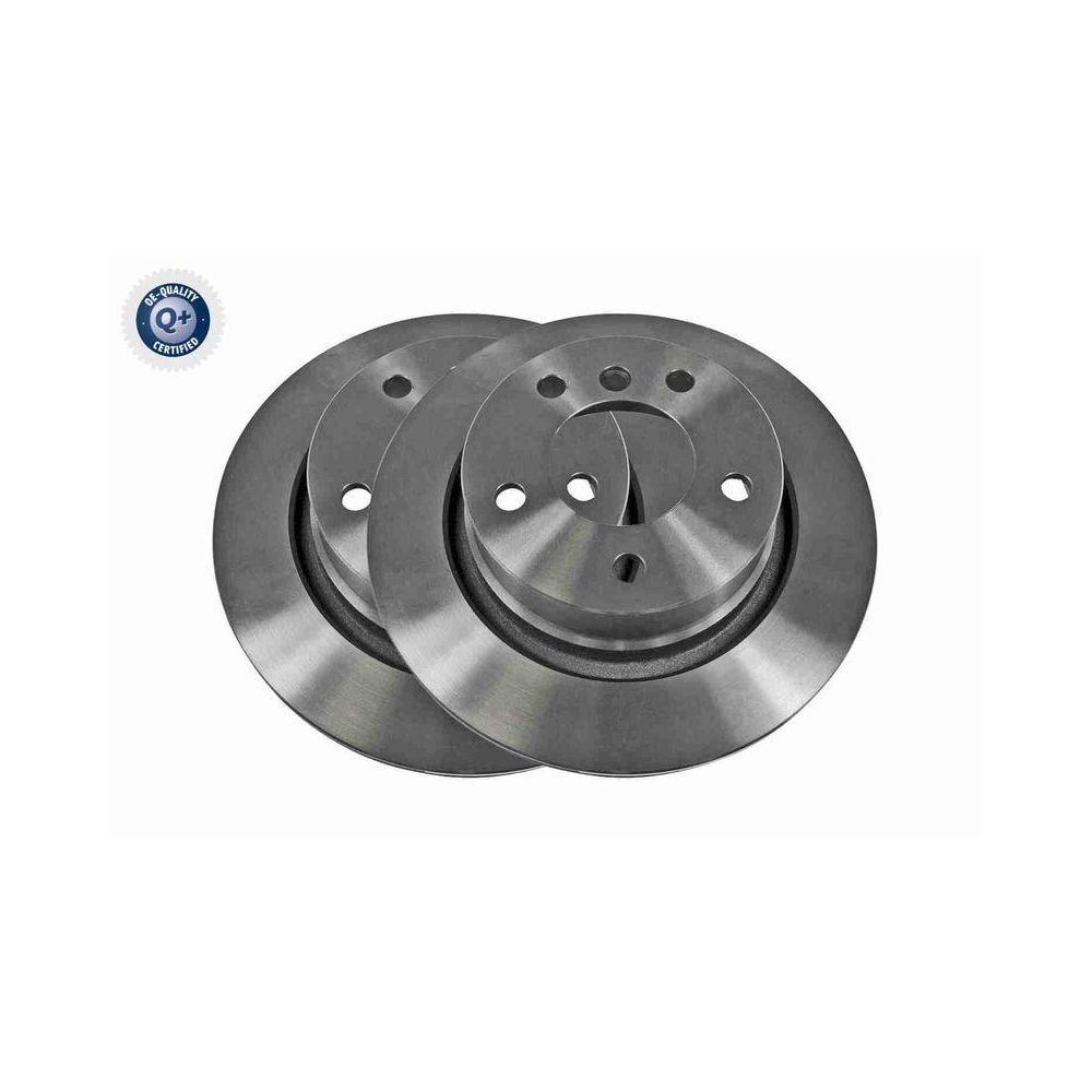 VAICO V20-80067 2 St&uuml;ck Bremsscheiben Q+, Erstausr&uuml;sterqualit&auml;t f&uuml;r BMW, Hinterachse