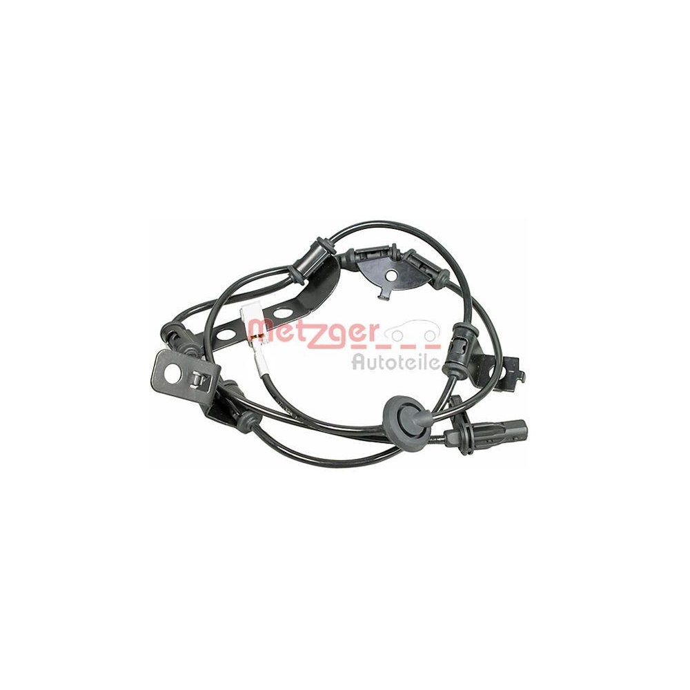 Sensor, Raddrehzahl METZGER 0900955 f&uuml;r HYUNDAI, Hinterachse links