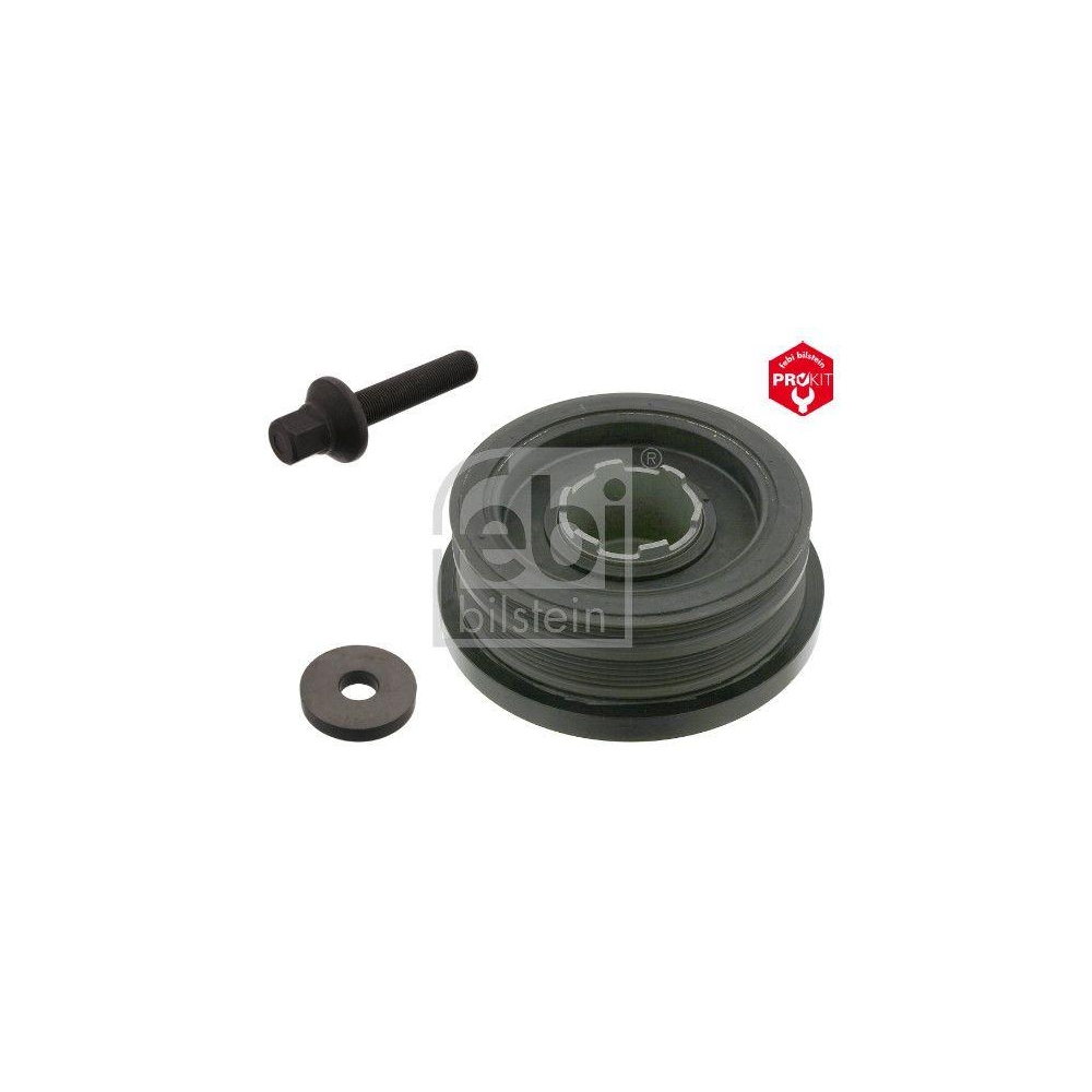 FEBI BILSTEIN Riemenscheibe, Kurbelwelle 34166 ProKit f&uuml;r BMW