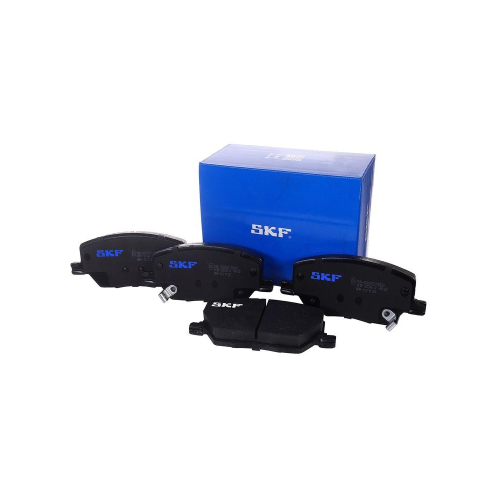 Bremsbelagsatz, Scheibenbremse SKF VKBP 80346 A f&uuml;r FIAT JEEP, Vorderachse