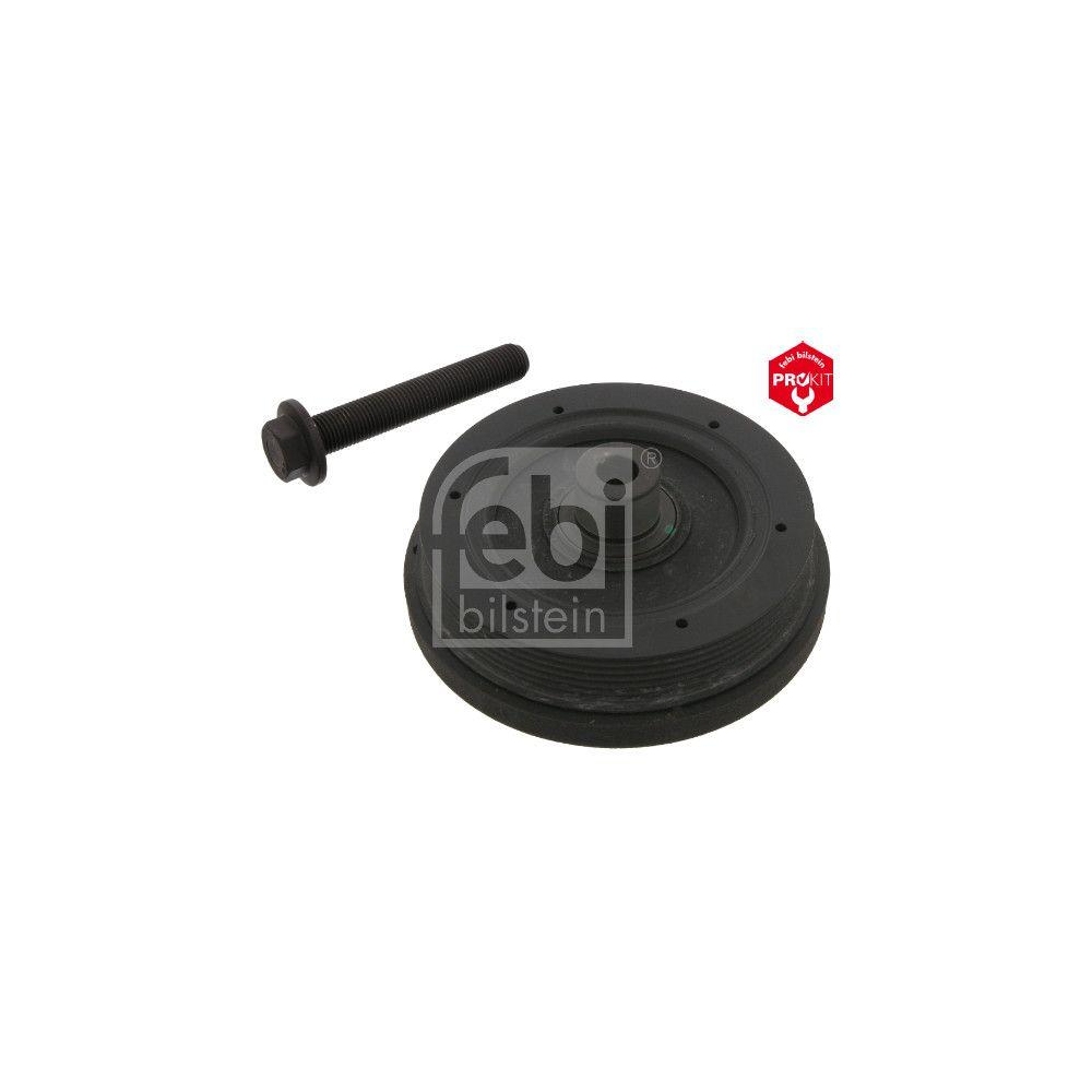FEBI BILSTEIN Riemenscheibe, Kurbelwelle 34826 ProKit f&uuml;r FORD