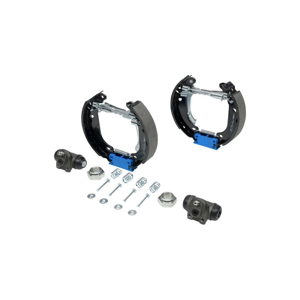 Bremsbackensatz ATE 03.0520-4819.3 Original ATE TopKit f&uuml;r PEUGEOT, Hinterachse