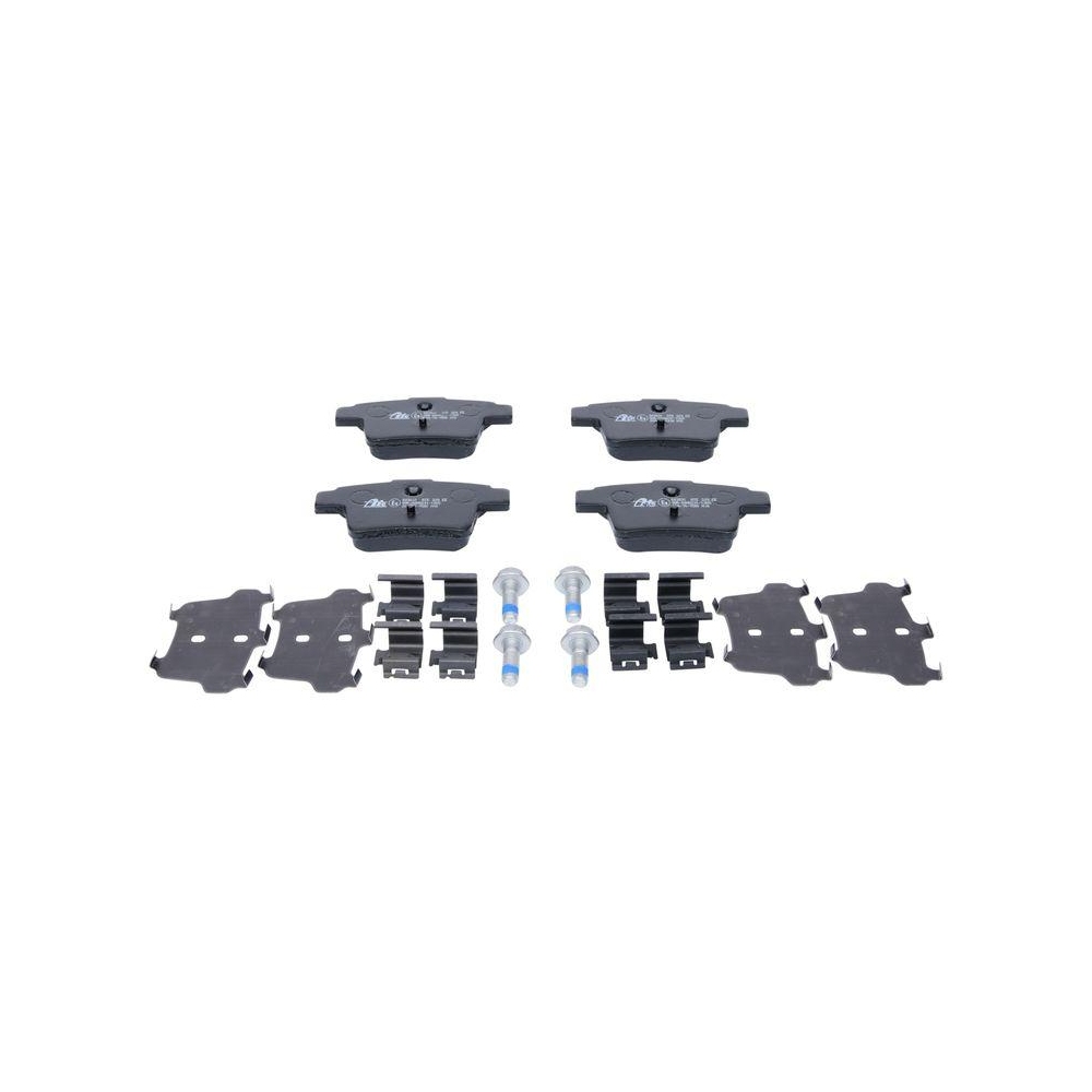 Bremsbelagsatz, Scheibenbremse ATE 13.0460-3831.2 f&uuml;r FORD JAGUAR, Hinterachse