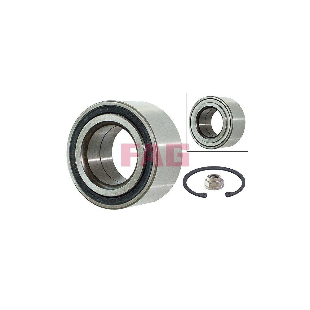 Radlagersatz Schaeffler FAG 713 6170 40 f&uuml;r HONDA, Vorderachse