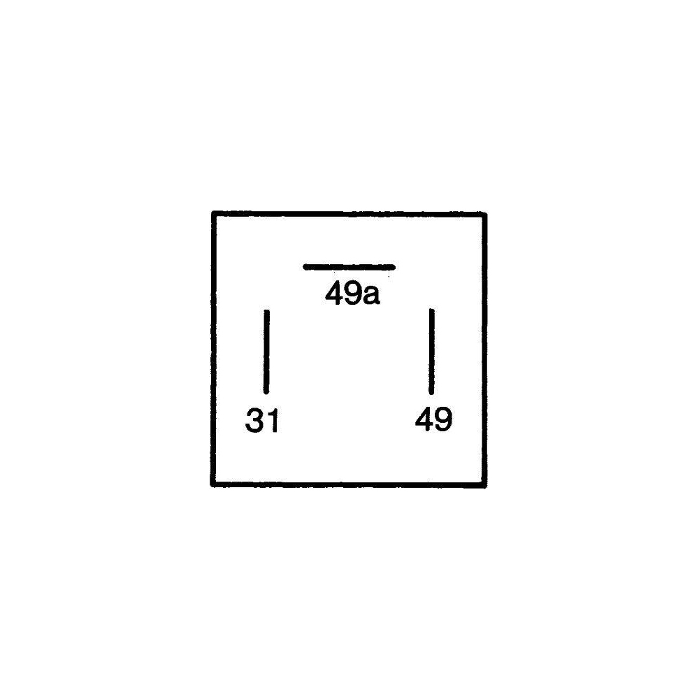 HELLA Blinkgeber 4DB 003 750-707 für TRIUMPH POLARIS