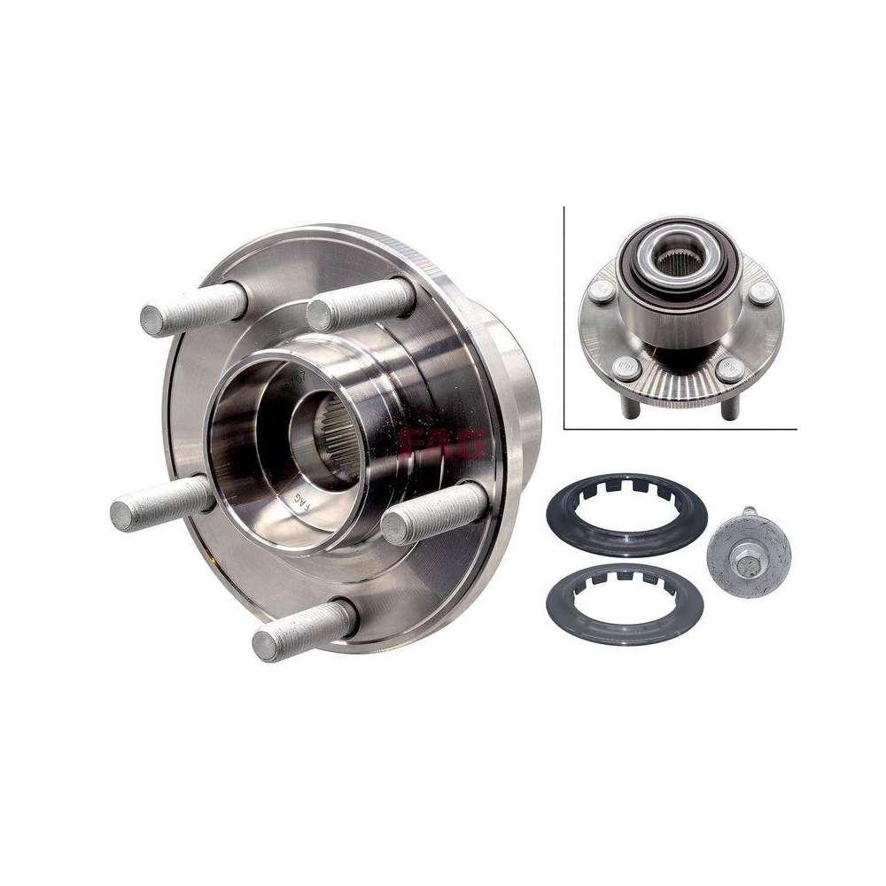 Radlagersatz Schaeffler FAG 713 6604 40 f&uuml;r VOLVO, Vorderachse