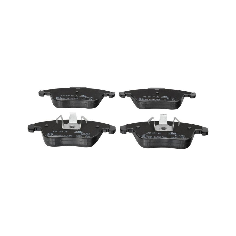 Bremsbelagsatz, Scheibenbremse ATE 13.0460-7292.2 f&uuml;r JAGUAR, Vorderachse