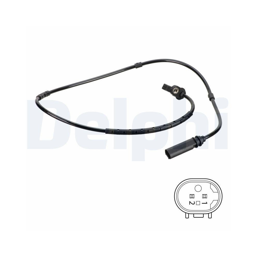DELPHI SS20751 Sensor, Raddrehzahl f&uuml;r BMW, Hinterachse