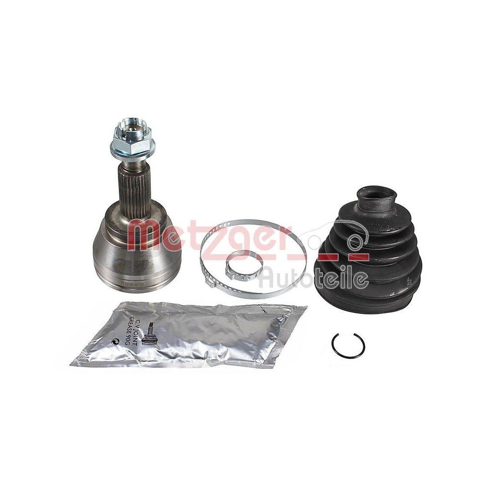 Gelenksatz, Antriebswelle METZGER 7110185 f&uuml;r RENAULT, Vorderachse links