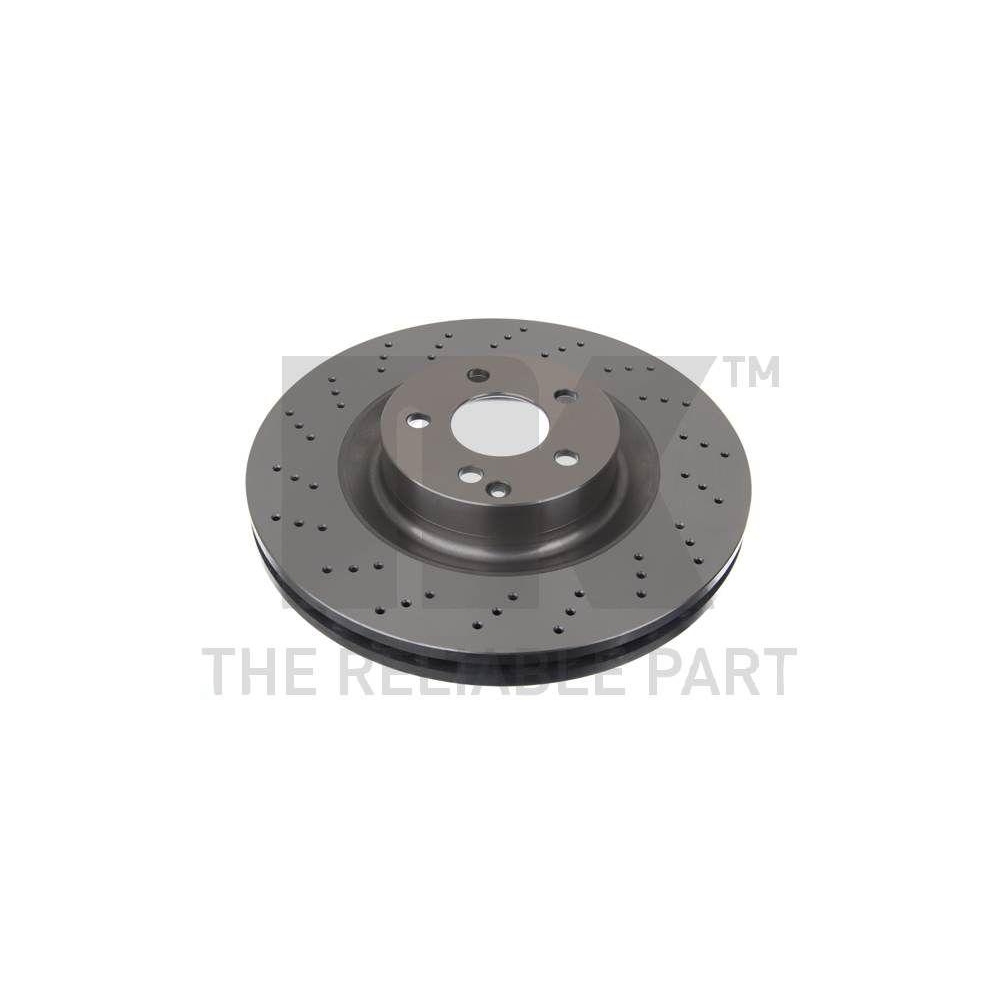Bremsscheibe NK 2033118 für MERCEDES-BENZ, Vorderachse