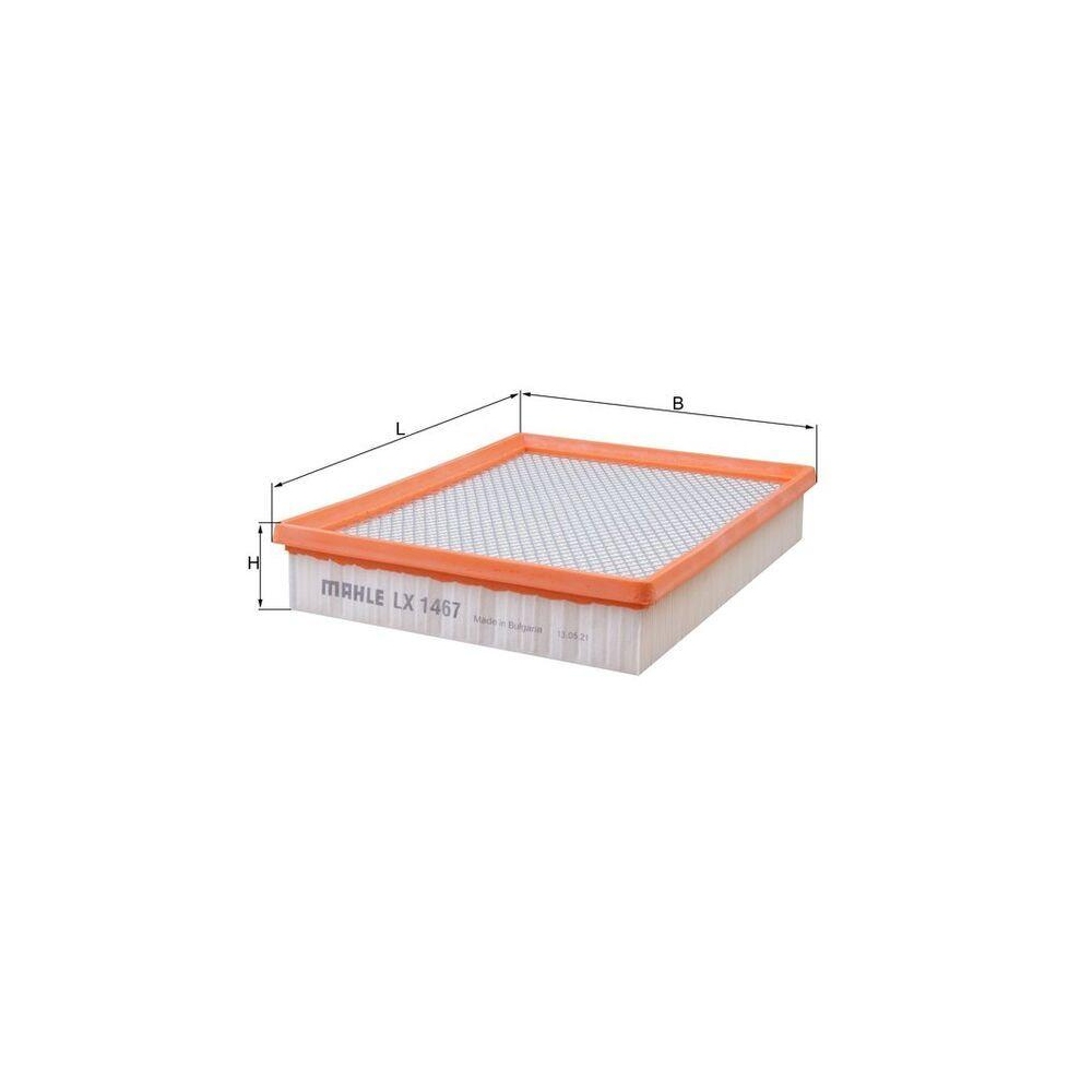 Luftfilter KNECHT LX 1467 für GMC OPEL SAAB VAUXHALL GENERAL MOTORS CADILLAC