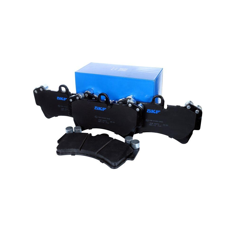 Bremsbelagsatz, Scheibenbremse SKF VKBP 80370 f&uuml;r AUDI PORSCHE VW, Vorderachse