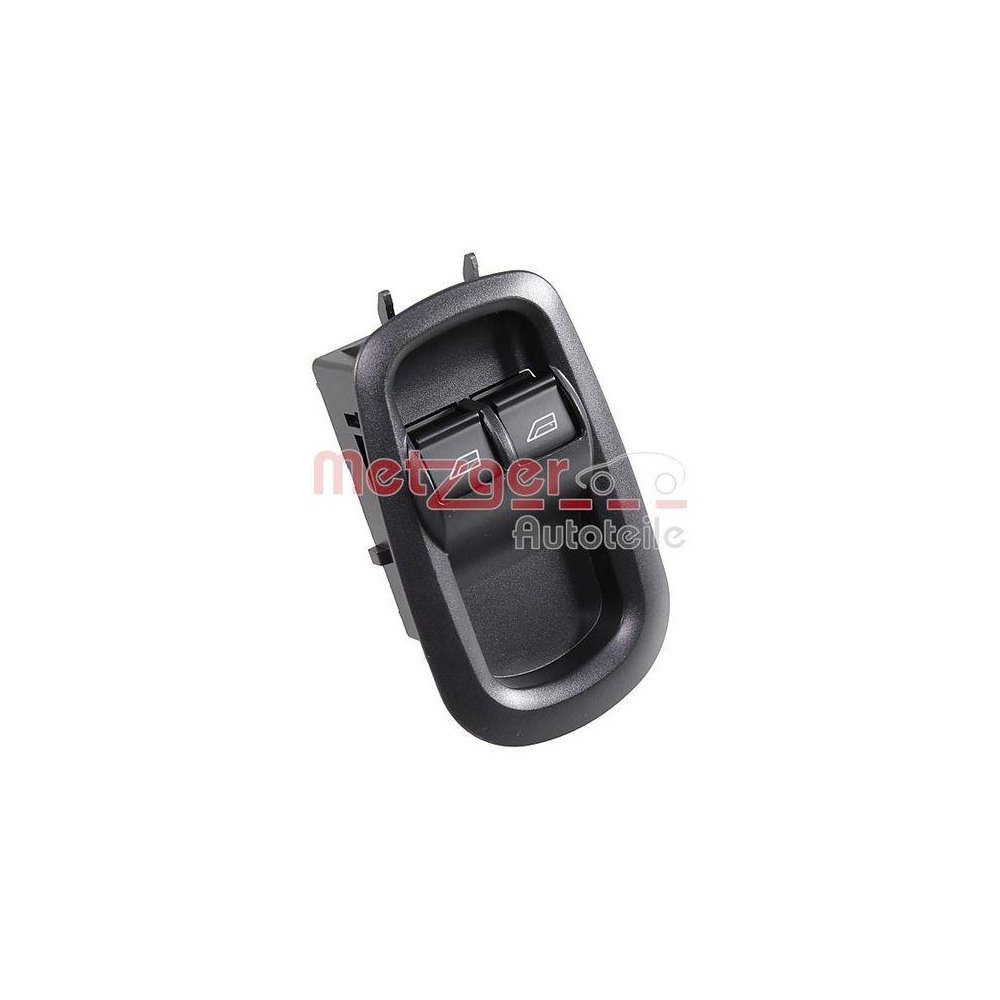 Schalter, Fensterheber METZGER 0916929 GREENPARTS f&uuml;r FORD, fahrerseitig, vorne