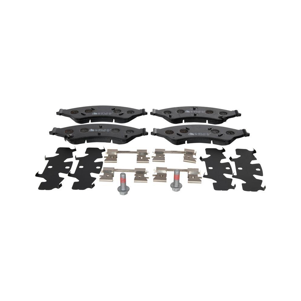 Bremsbelagsatz, Scheibenbremse ATE 13.0460-8014.2 f&uuml;r FORD, Vorderachse