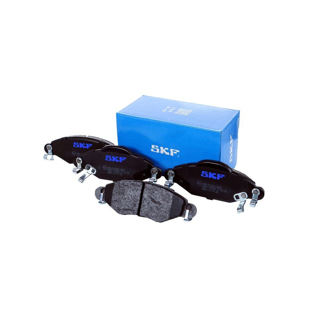 Bremsbelagsatz, Scheibenbremse SKF VKBP 80383 A f&uuml;r TOYOTA, Vorderachse